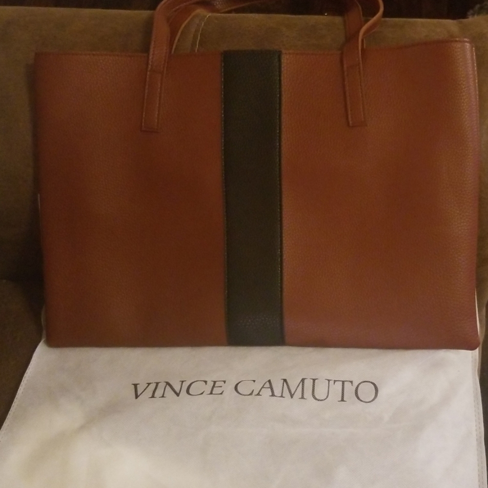 Vince Camuto Leather Tote
